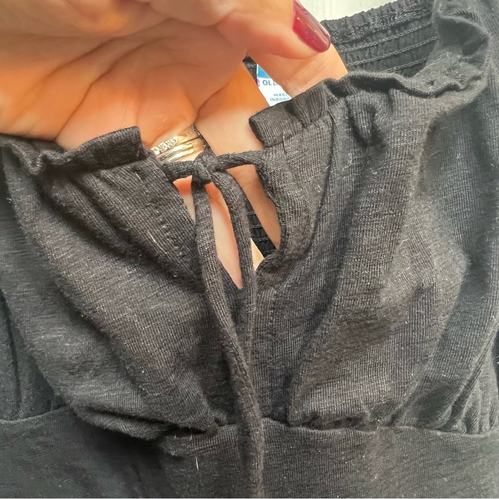Old Navy large black sundress - Picture 5 of 7